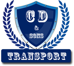 C D and Sons Transport Logo